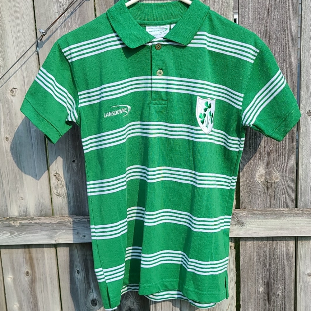 Striped Irish Polo by Lansdowne New